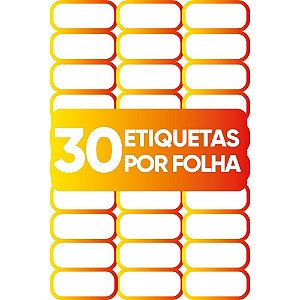 Etiqueta Carta 6280 25 FLS 25,4 X66,7 MM