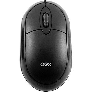 Mouse Optico USB FIT 1000DPI Preto