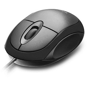 Mouse Optico USB Classic FULL BLACK