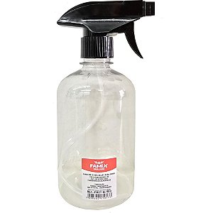 Spray Pulverizador Gatilho Preto 500ML