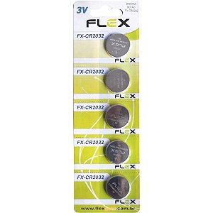 Pilha Bateria Botao CR2032 3V. (5379861524570)