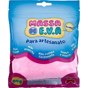 Massa de EVA Rosa Bebe 50G