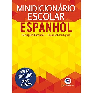 Dicionario Mini Espanhol PORT/ESP Nova Ortografia 352PG