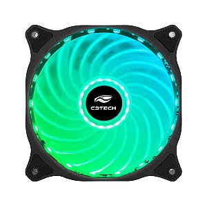 Cooler C3 TECH FAN F9-L150 RGB STORM 12CM 18LED - F9-L150RGB