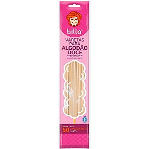 Vareta para Doce Algodao Doce 40CMX4MM. Madeira