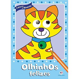 Livro Infantil Ilustrado Olhinhos Felizes
