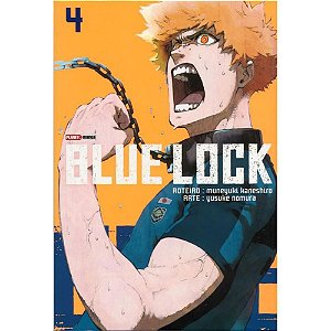 Livro Manga Blue LOCK N.04