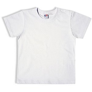 Camiseta Infantil Branca N. 04