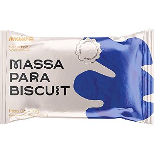 Massa de Porcelana Fria Biscuit 400G Azul Cobalto