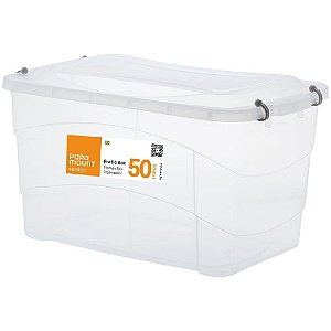 Caixa Plastica Multiuso Pratic BOX 50L 59X38X34CM.