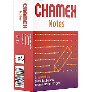Bloco para Recado Chamex Notes 80X115MM 300FLS.