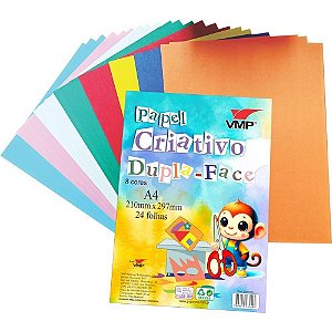 Bloco para Educacao Artistica Dupla Face A4 C/8 24F 120G