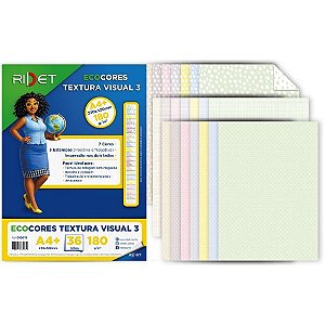 Bloco para Educacao Artistica Textura 3 DEC.180G 36F 23X32CM