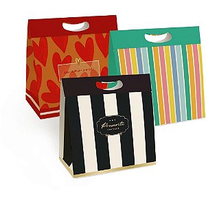 Caixa para Presente Decorada NEW PLUS G 28,5X10X38,5CM (S)