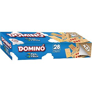 Domino Pingos Coloridos em Madeira (7896647007723)