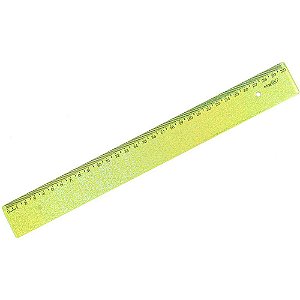 Regua de Poliestireno NEW Line Holog.glitter AM 30CM