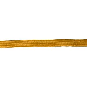 Elastico Costura Poliester Chato 7MMX10M Amarelo Ouro