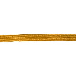 Elastico Costura Poliester Chato 7MMX10M Amarelo Ouro (7897495421600)