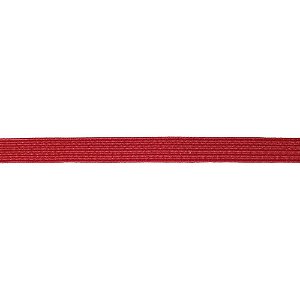 Elastico Costura Poliester Chato 7MMX10M Vermelho