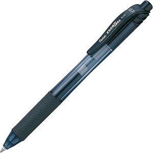 Caneta GEL ENERGEL Retratil 0.7MM Preta