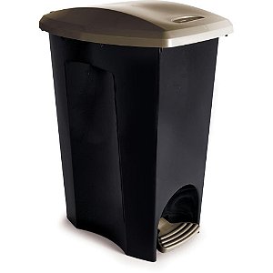 Lixeira Lixeira C/PEDAL 30L Preto