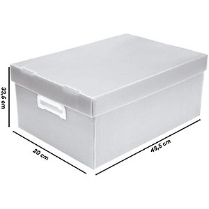 Caixa Organizadora Novaonda Cristal EXG 48X33X20