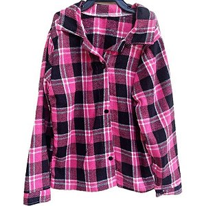Fantasia Festa Junina Camisa Xadrez Menina M (S)