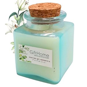 Vela Perfumada Aromática Decorativa Lembrancinha C/ Tampa de Rolha 100G
