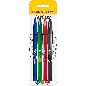 Caneta Esferografica JET LUX II 4 Cores