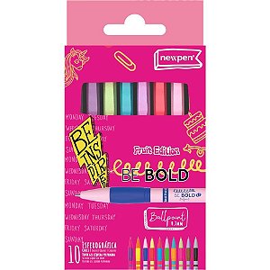 Caneta Esferografica Bebold Fruits C/10 Cheirinhos