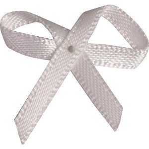 Laco de Cetim N.00 001 Branco PCT.C/50