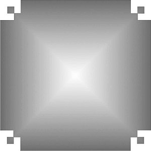 Papel Presente Bobina Couche 60CM.MOD.010 Prata