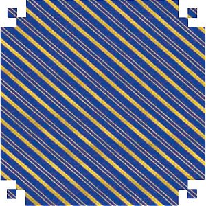 Papel Presente Bobina Couche 60CM.MOD.160 Listrado AZUL/OUR