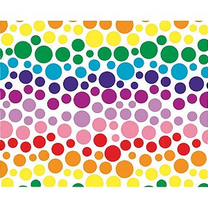 Papel Presente Bobina Couche 60CM.MOD.308 Bolas