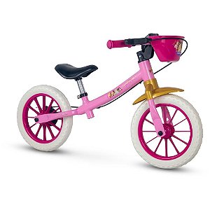 Bicicleta Infantil Balance Bike Princesas Nathor