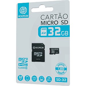 Cartao de Memoria Micro SD-CLASSE 10 32GB