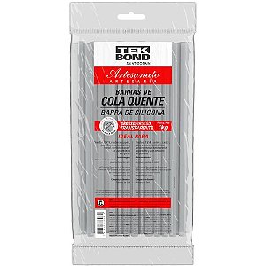 Cola Quente Refil Grossa 1KG.TRANSPARENTE