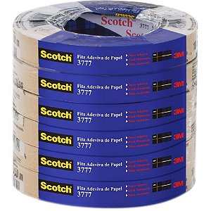Fita para Empacotamento Papel Liso 3777 38MMX10M MARR.