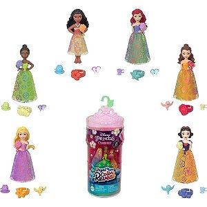 Boneca Disney Princesa Mini Color Reveal 3(S