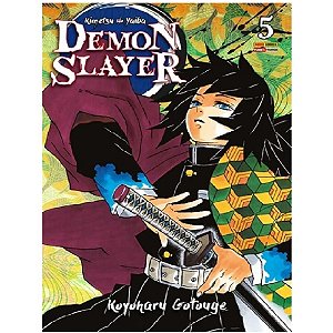 Livro Manga Demon Slayer - Kimetsu N N.05