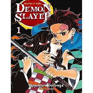 Livro Manga Demon Slayer - Kimetsu N N.01