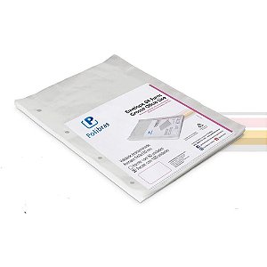 Envelope Plastico Oficio 4FUROS Grosso 0,15MM (7898504392379)
