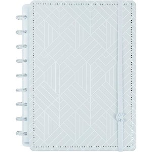 Caderno Inteligente Medio ICE GREY 80FLS