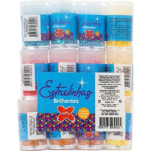 Glitter Poliester Estrelinha Pote C/2G.