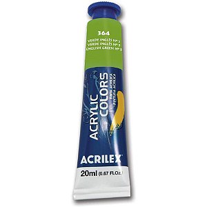 Tinta Acrilica ACRYLIC Colors 20ML Verde INGL