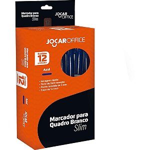 Pincel Quadro Branco Jocar SLIM Azul
