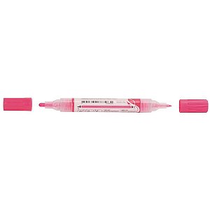 Pincel Marcador Artesanato Multimark S/P Rosa Neon com 6