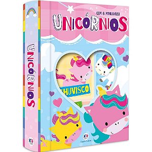 Livro Brinquedo Ilustrado BOX Unicornios C/6 Mini Livros