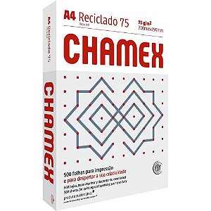 Papel Sulfite A4 Reciclado Chamex ECO 75G 10 PCTX500 FLS