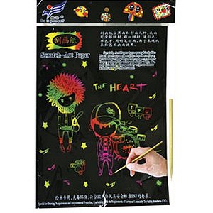 Papel A4 Color Papel Magico Multicolor A-4 5F (7890265817122)